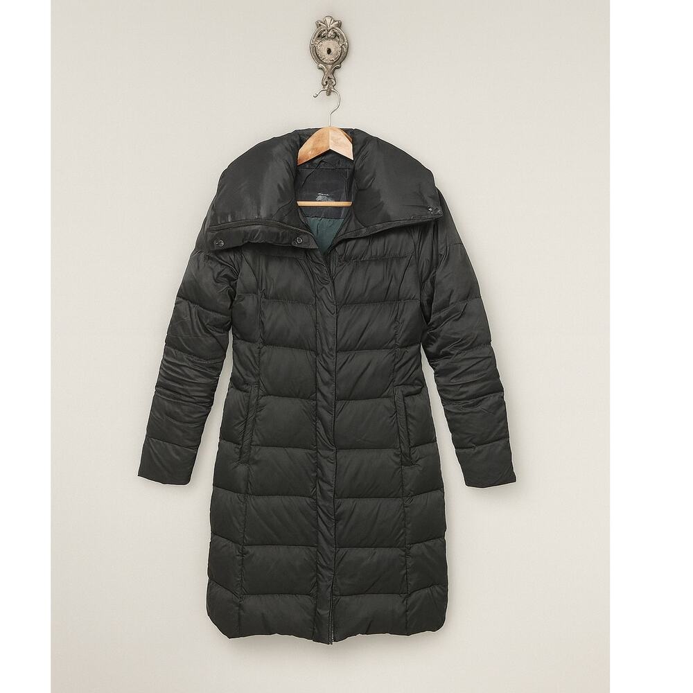 Elie Tahari · Small (Est) · Down Filled Puffer Jacket · Black Quilted Coat